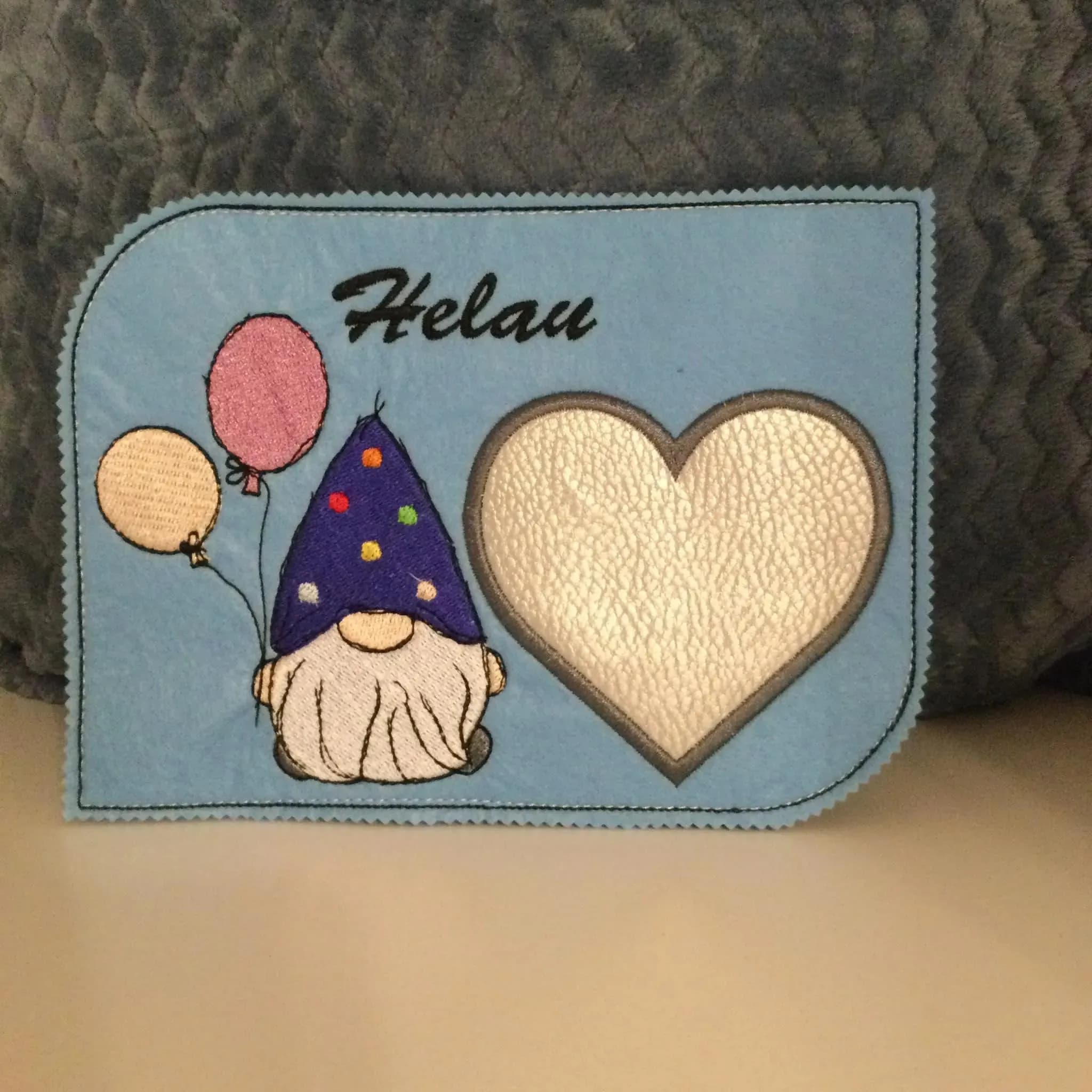 Stickdatei Wichtel Fasching