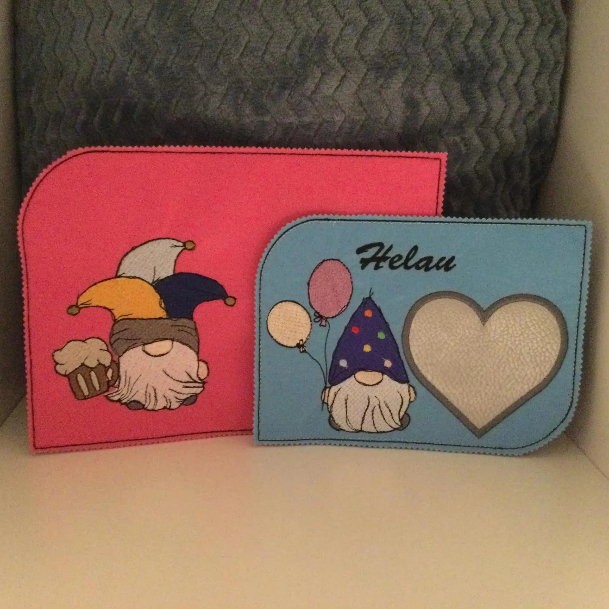 Stickdatei Wichtel Fasching