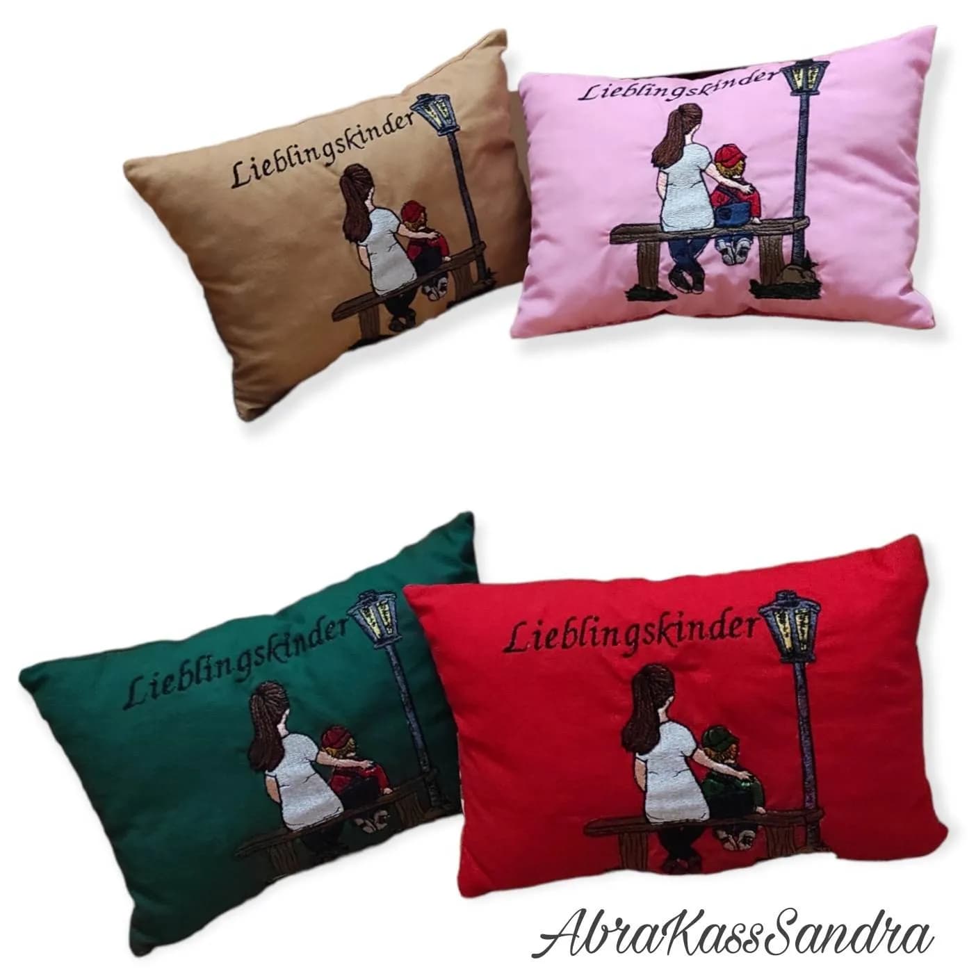 Stickdatei Geschwisterliebe