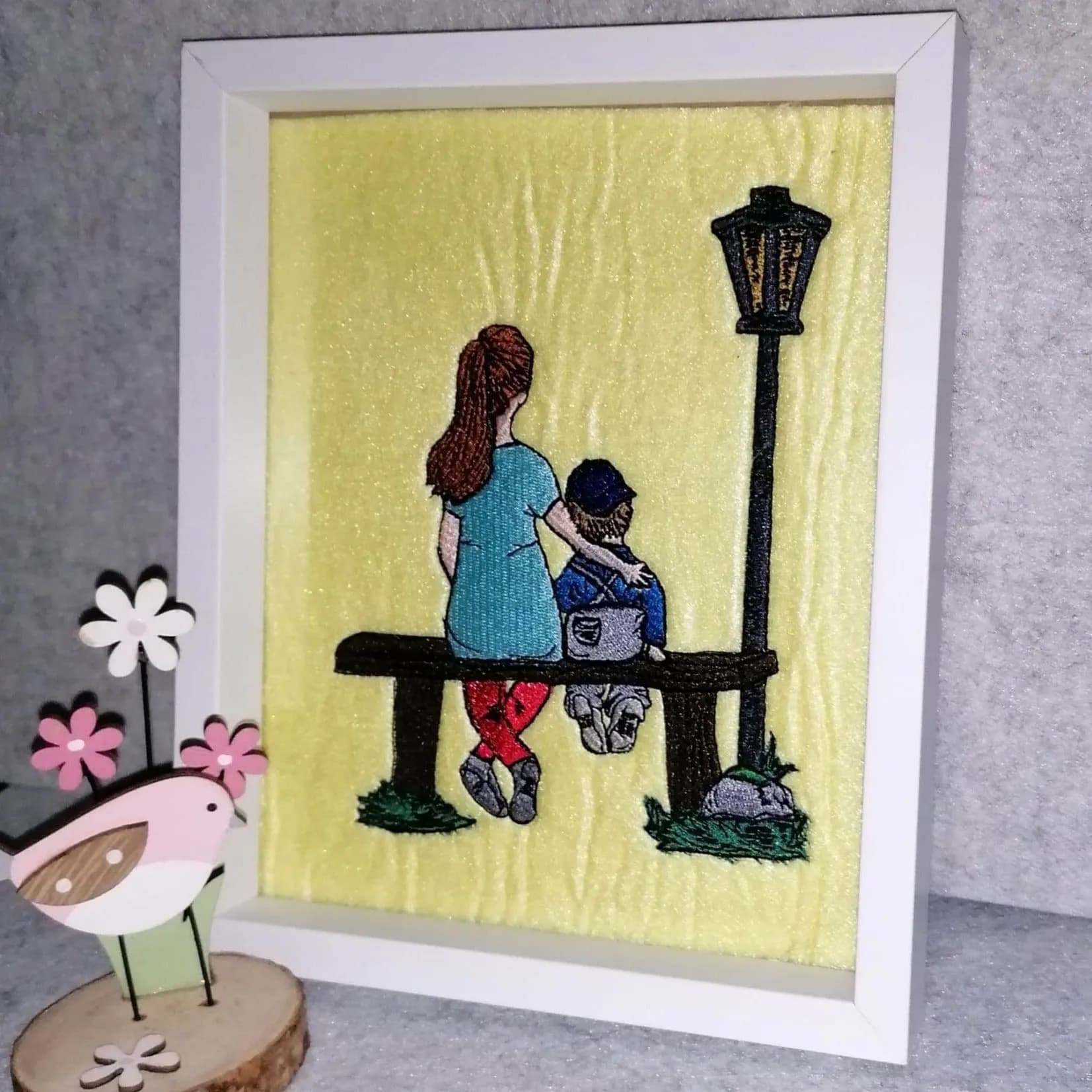 Stickdatei Geschwisterliebe