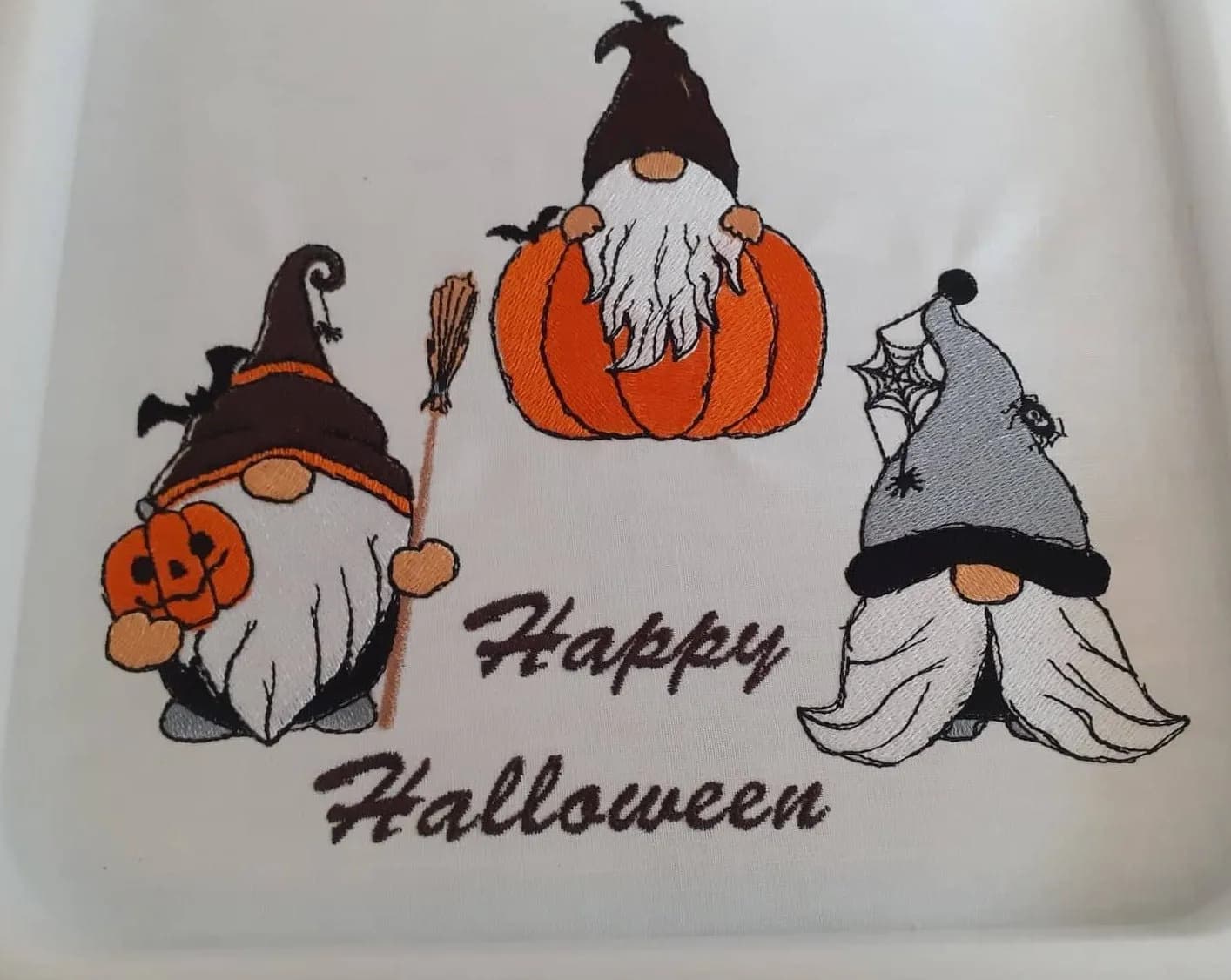 Stickdatei Wichtel Halloween