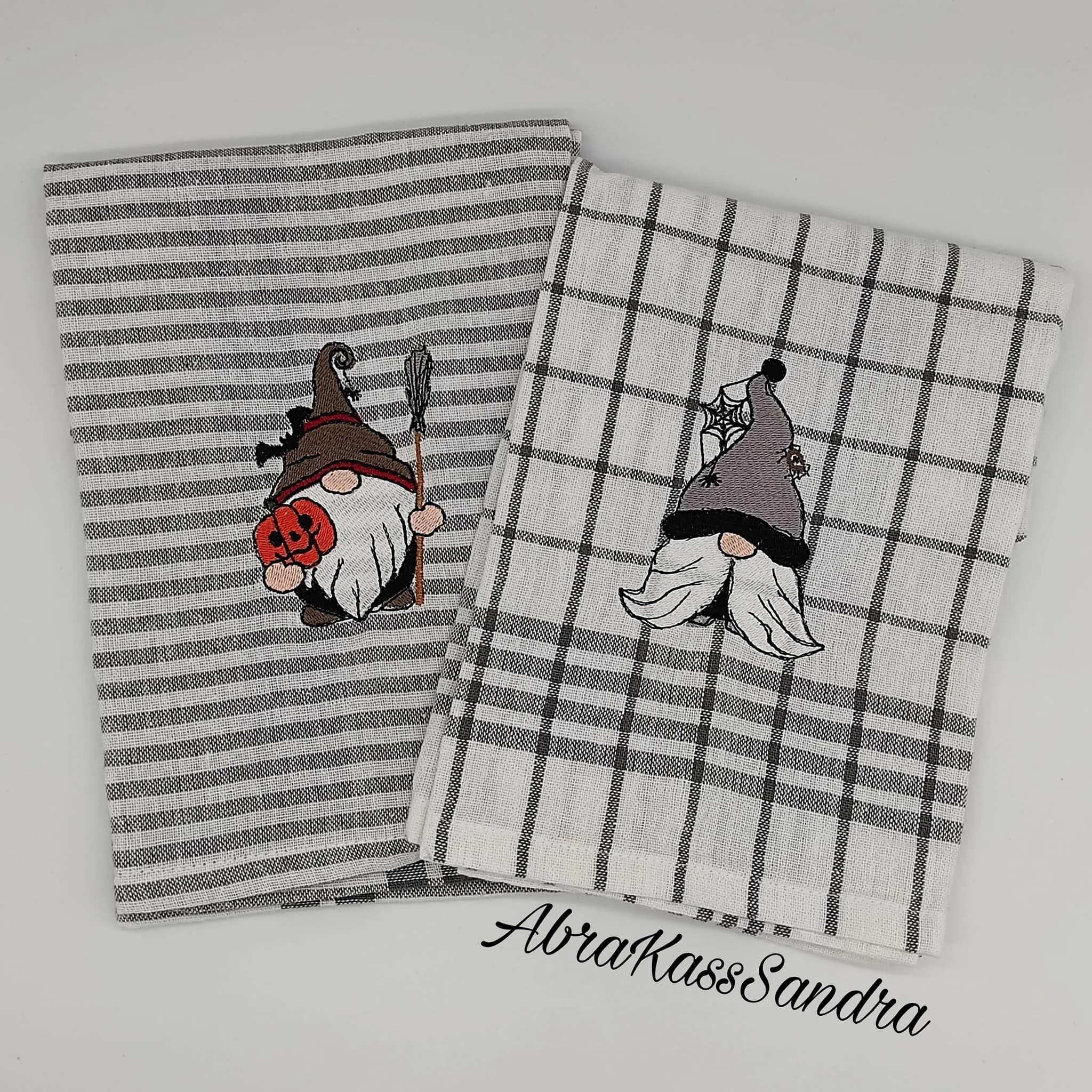 Stickdatei Wichtel Halloween