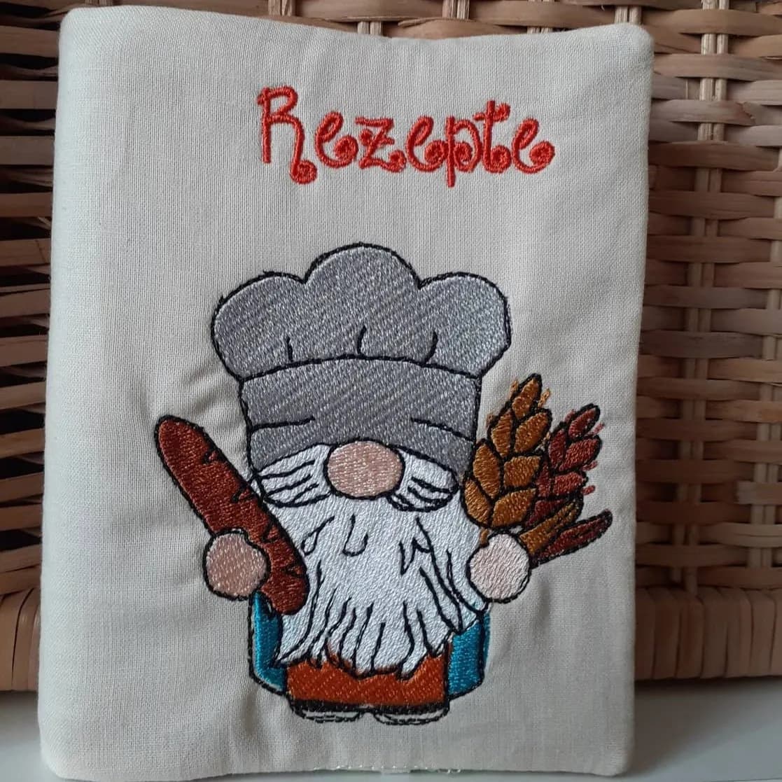 Stickdatei Wichtel Herbst