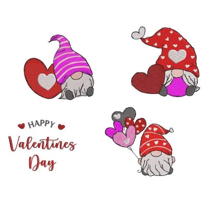 Stickdatei Wichtel Herzenswichtel