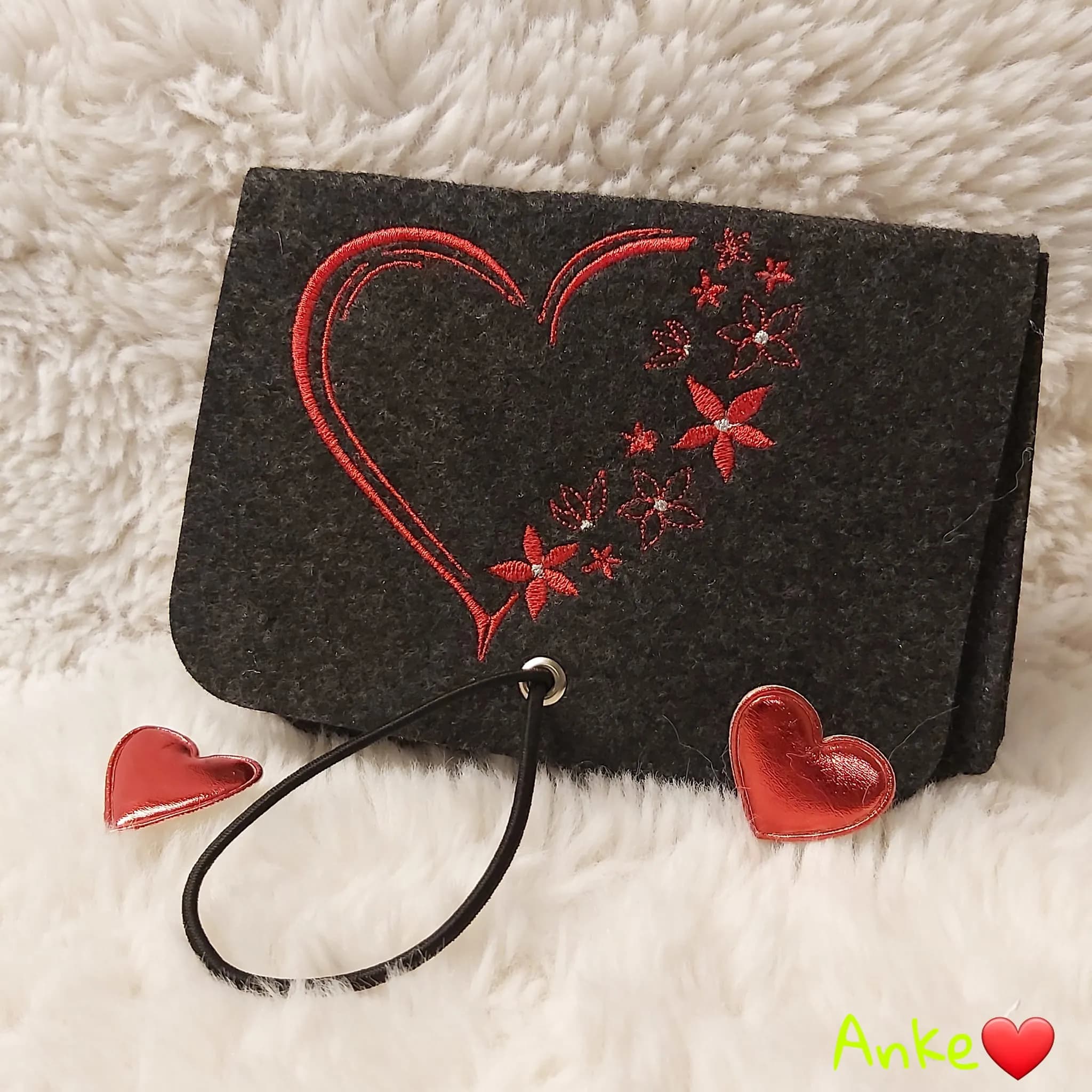 Stickdatei Herzige Herzen