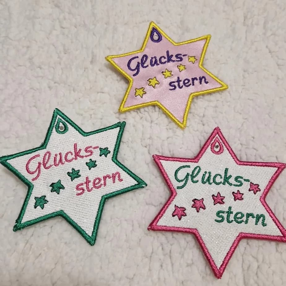 ITH Stickdatei Stern