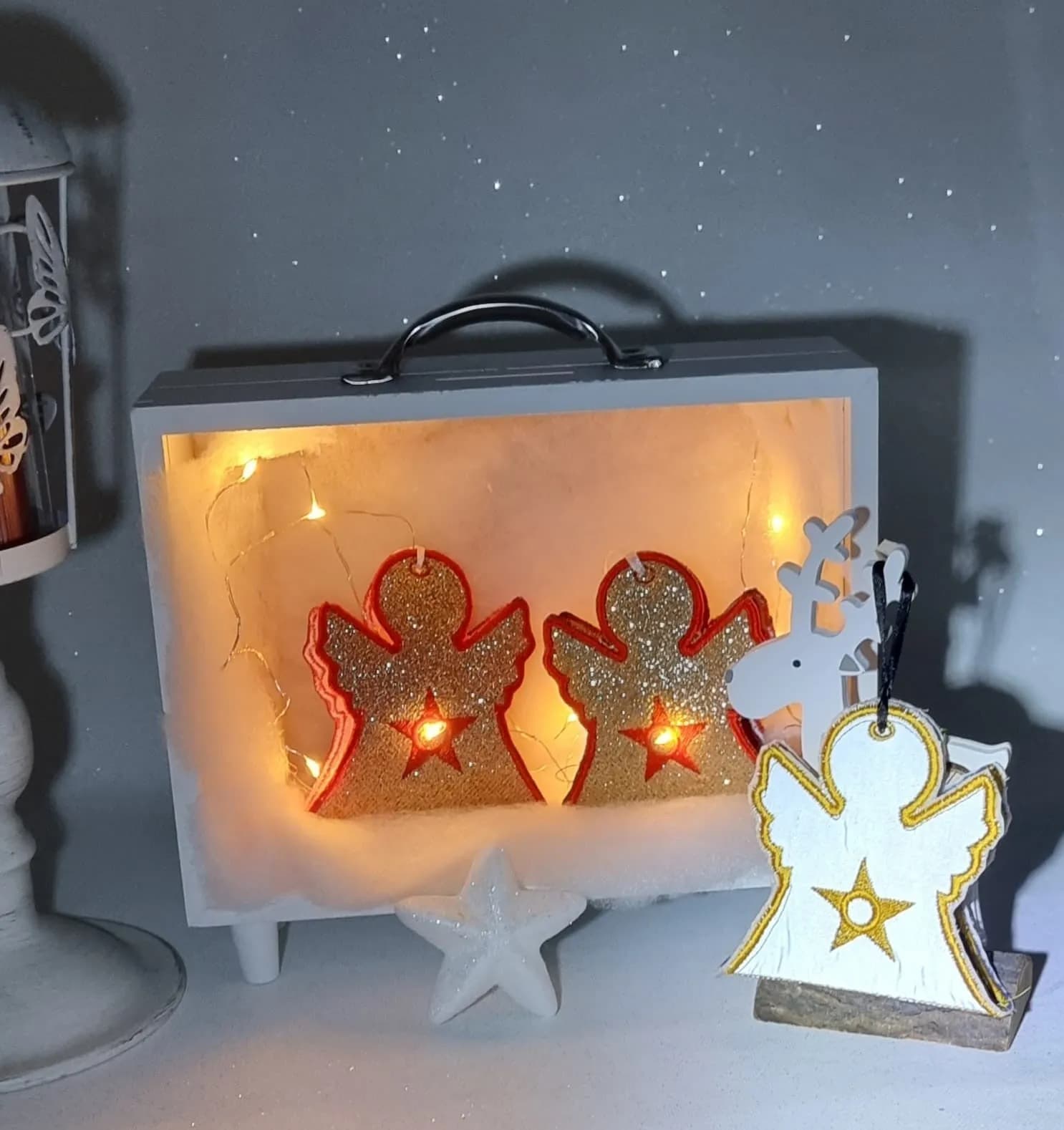 ITH Stickdatei Lichterengel