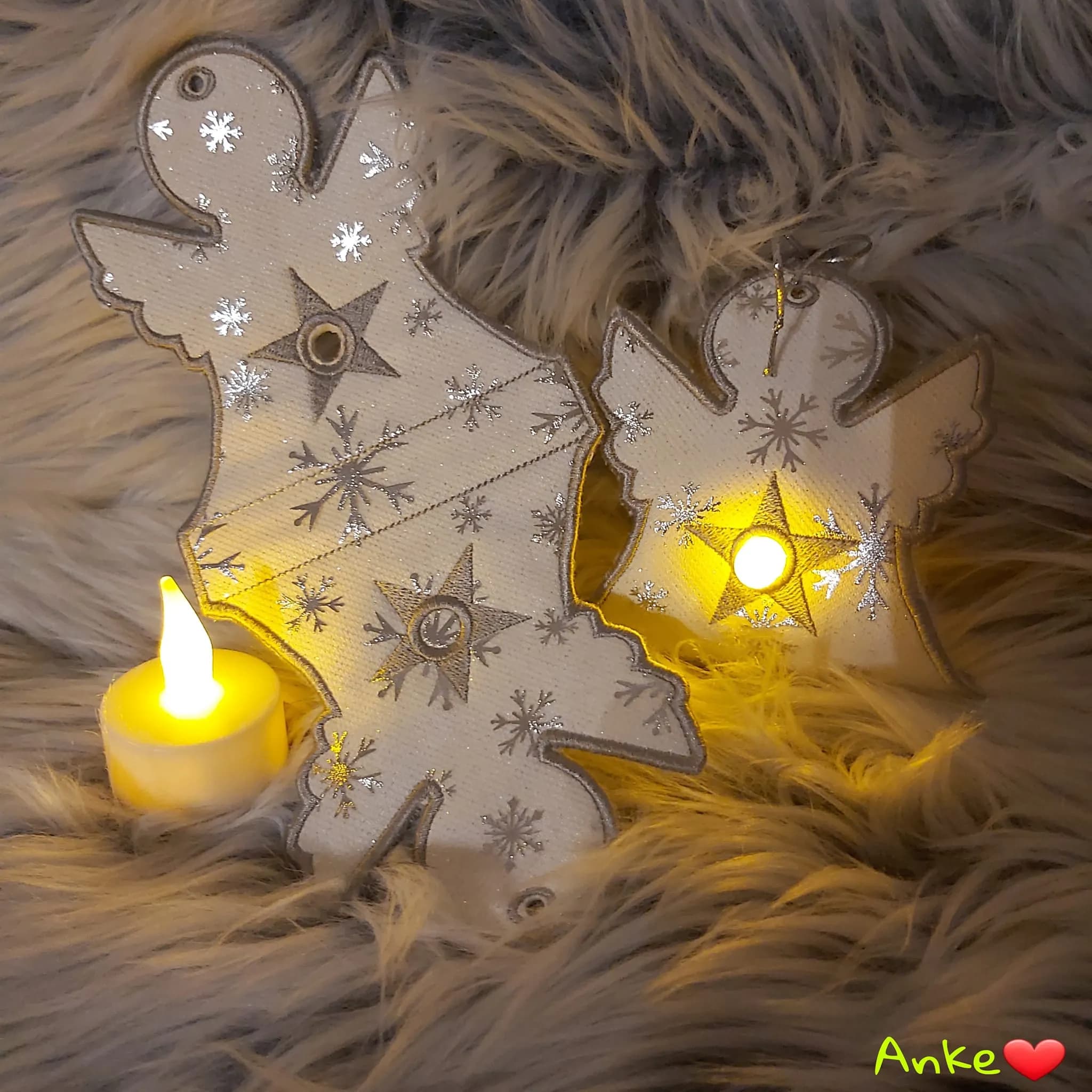 ITH Stickdatei Lichterengel