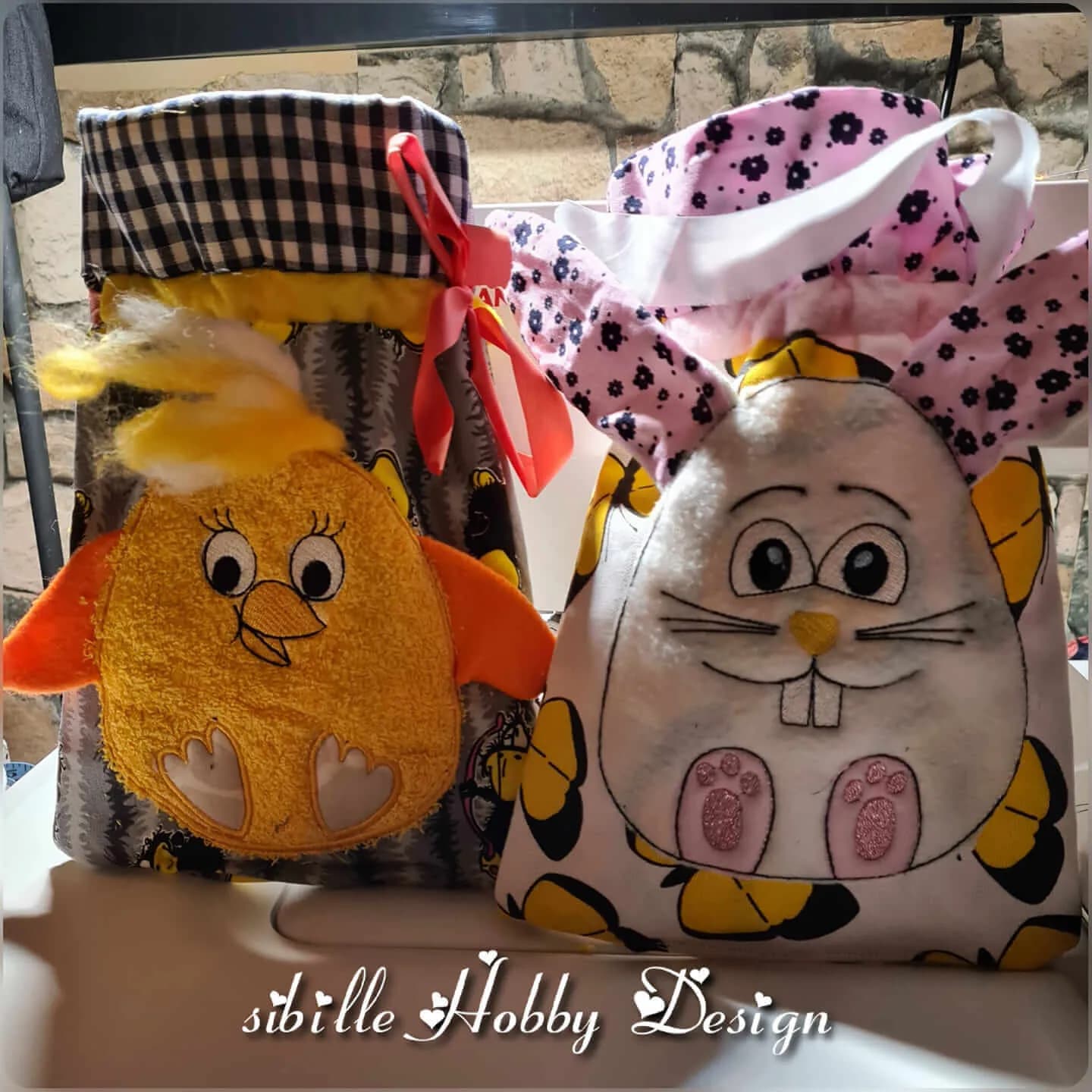 ITH Stickdatei Saeckchen verschiedene Groeßen