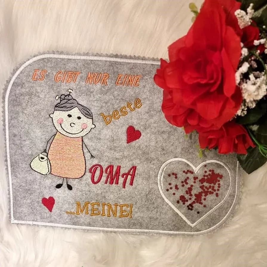 ITH Stickdatei Tassenlounge mit Herz Blanko