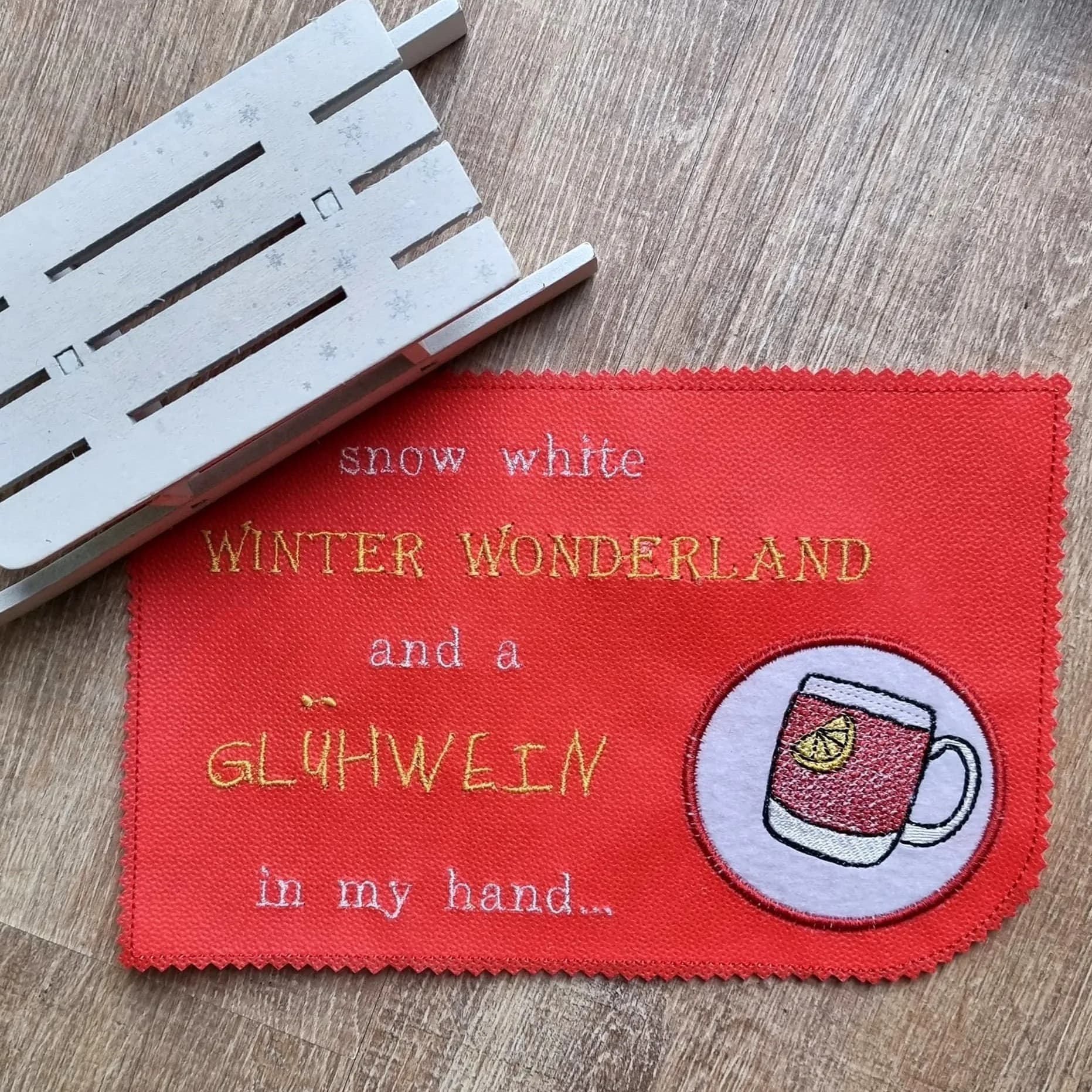 ITH Stickdatei Tassenlounges (Mugrugs) Glühwein