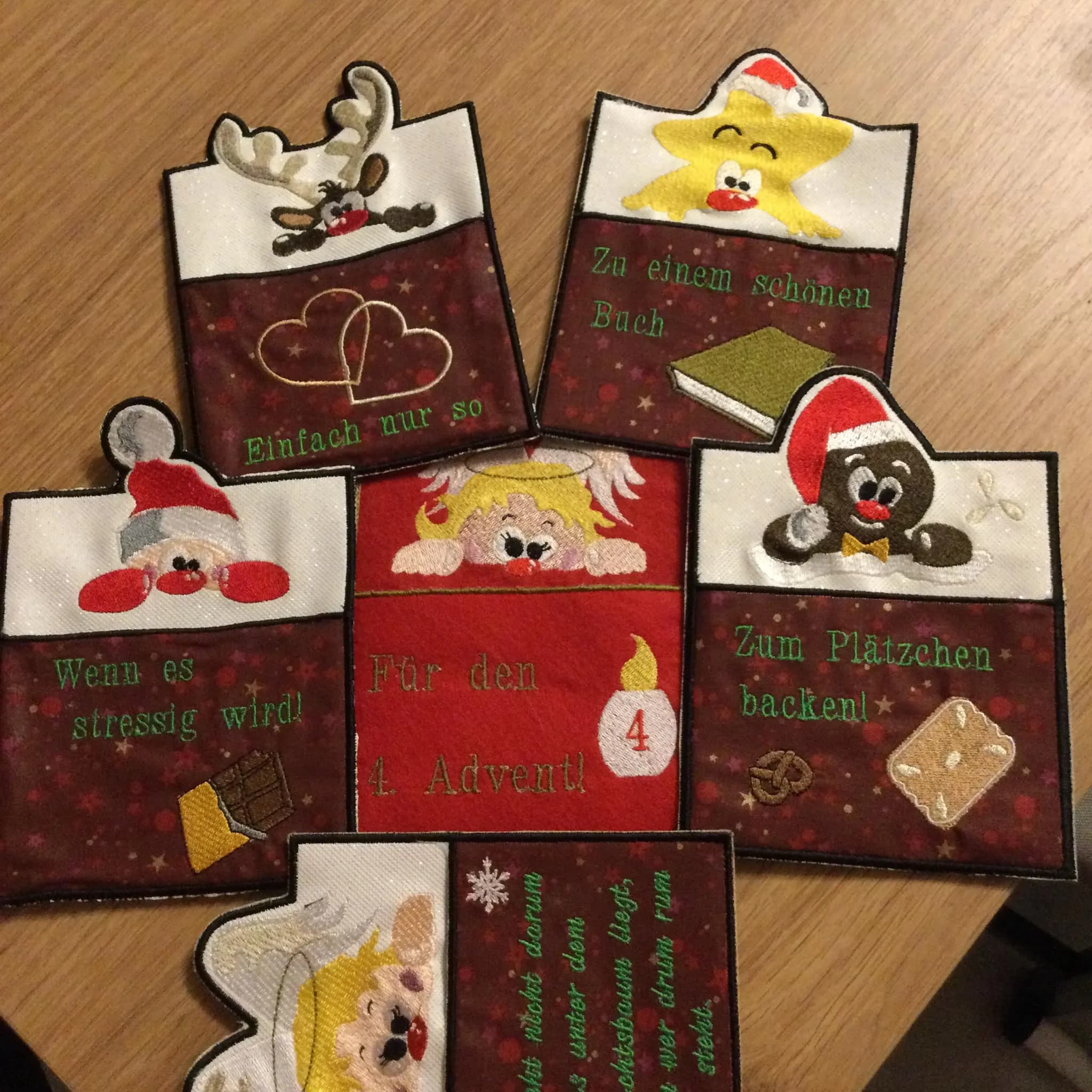 ITH Stickdatei Weihnacht Advent to go