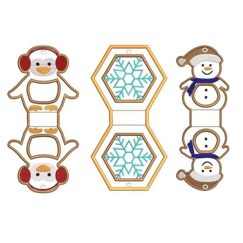 ITH Stickdatei Winterlichter