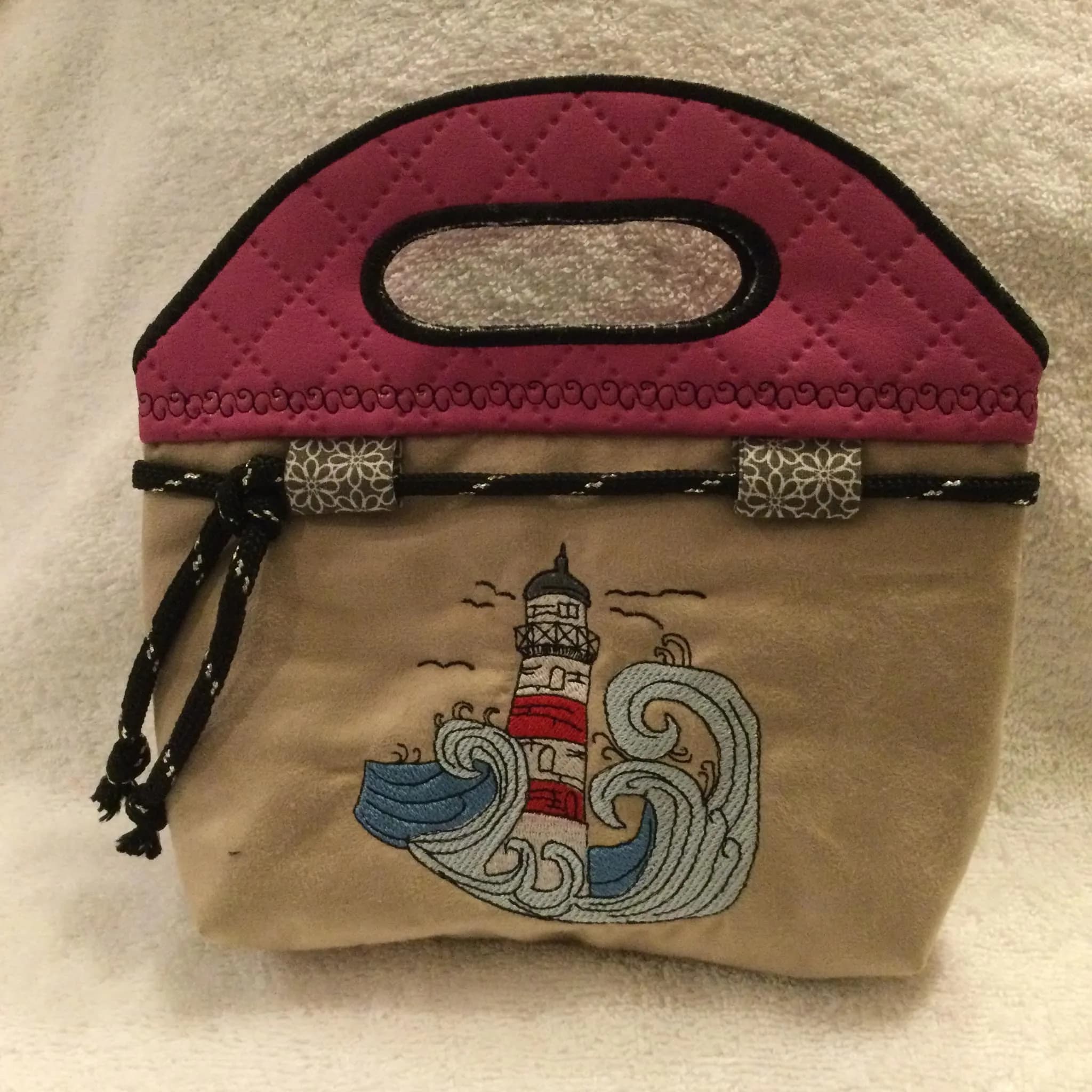 Stickdatei Leuchtturm