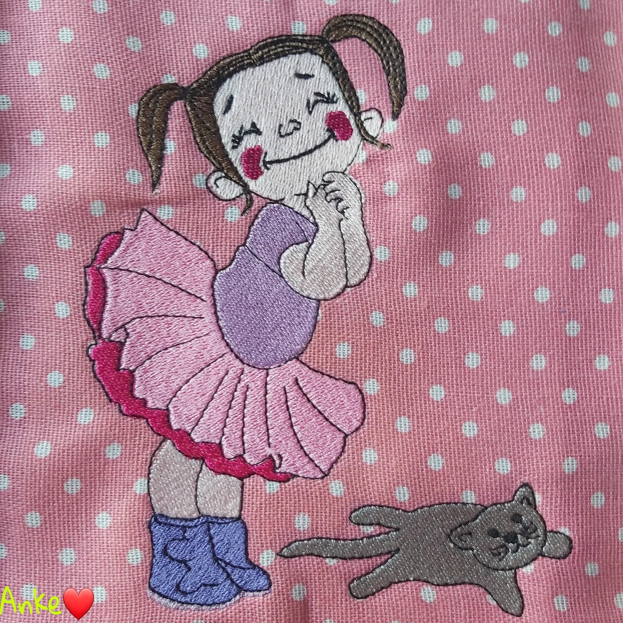 Stickdatei Mädchen Mimi