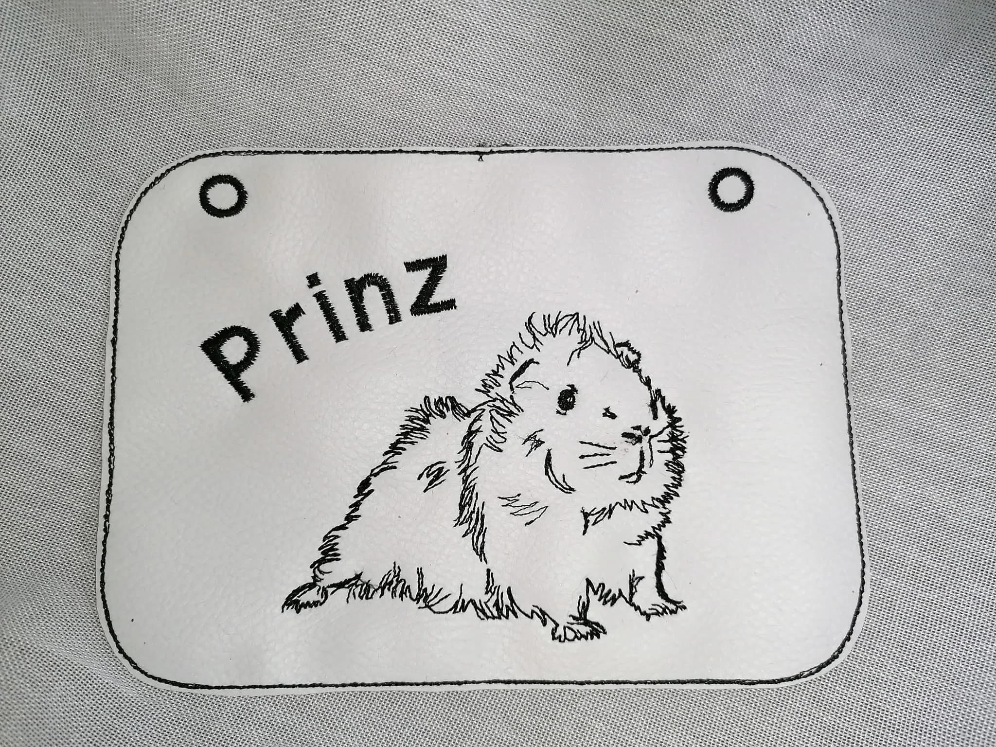 Stickdatei Meerschweinchen Scribble