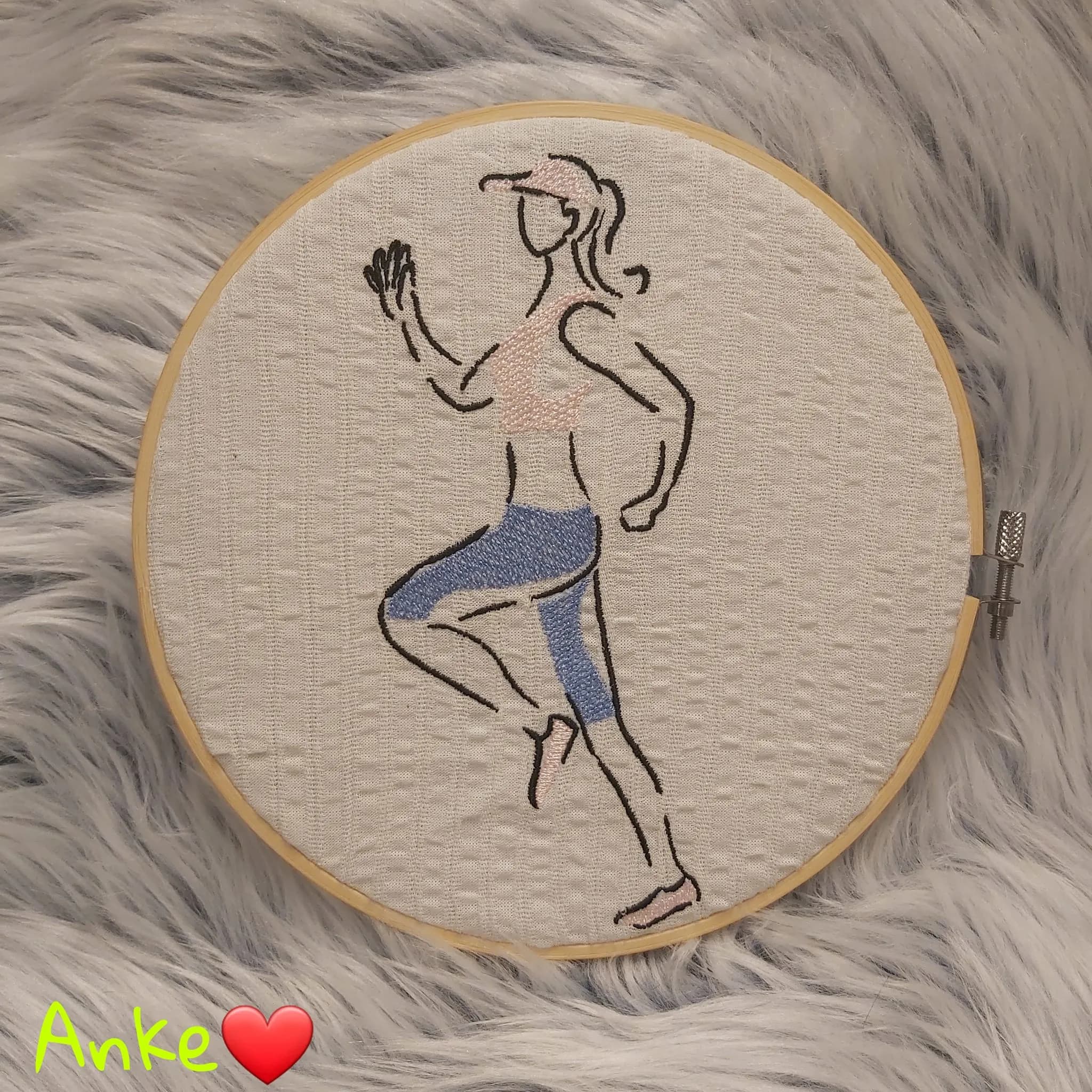 Stickdatei Sport mit Sprüchen