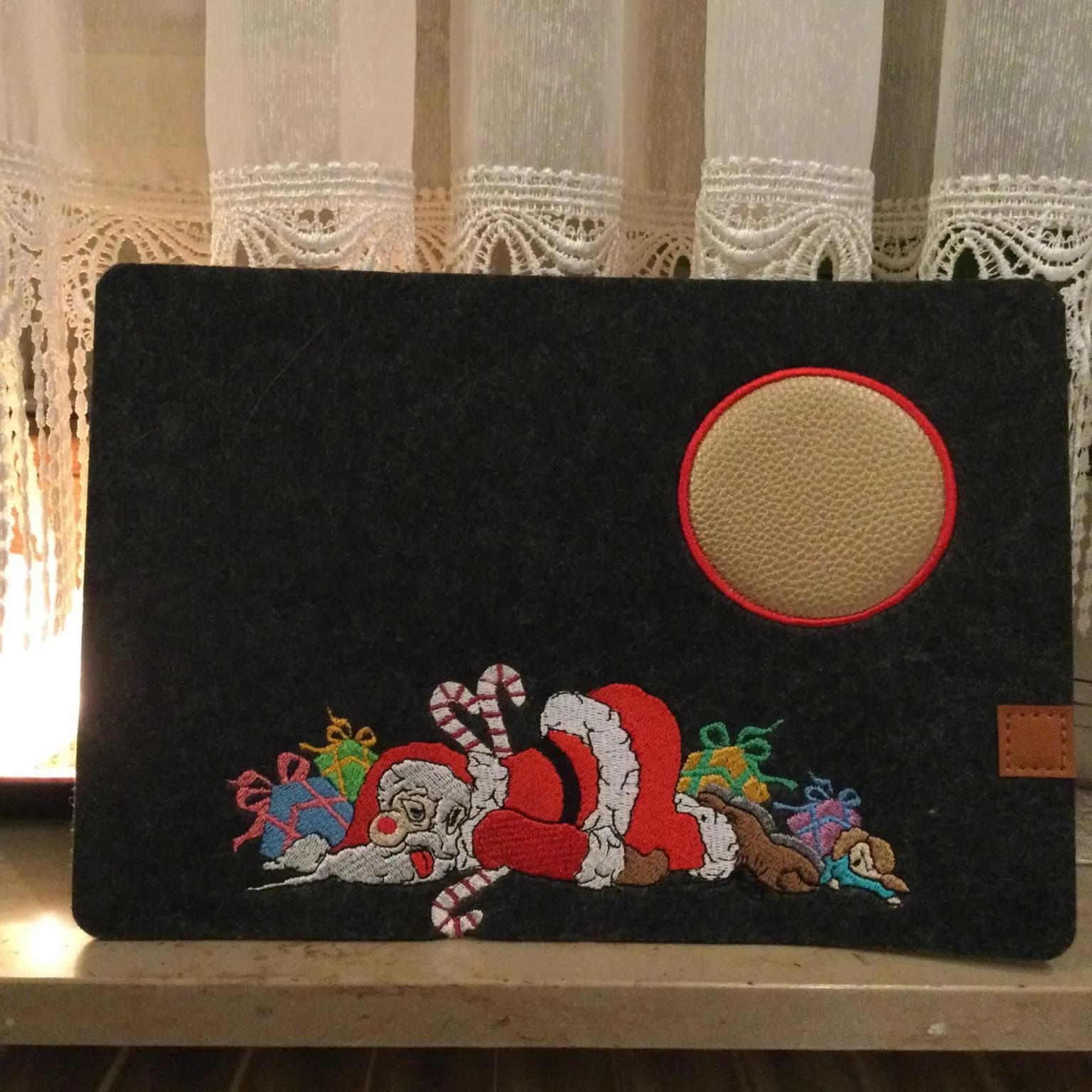 Stickdatei Weihnachtsmann - Santa