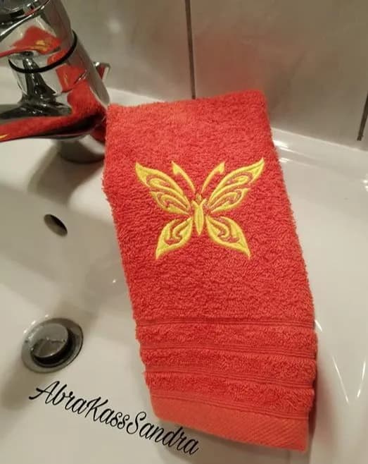 Stickdatei Schmetterling Papillon Uni