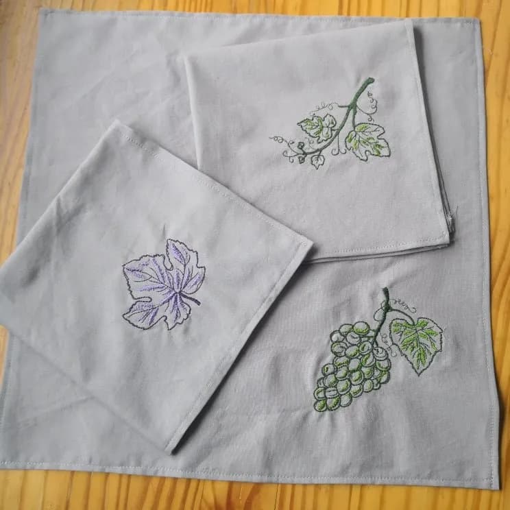 Stickdatei Serie Set WeinLaub