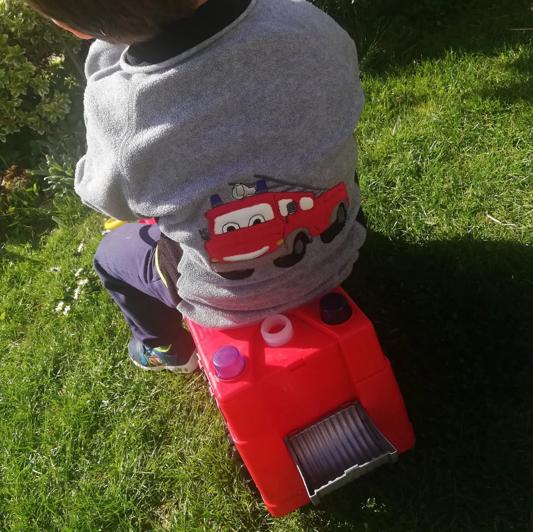 Stickdatei Feuerwehr Traktor Müllauto Set