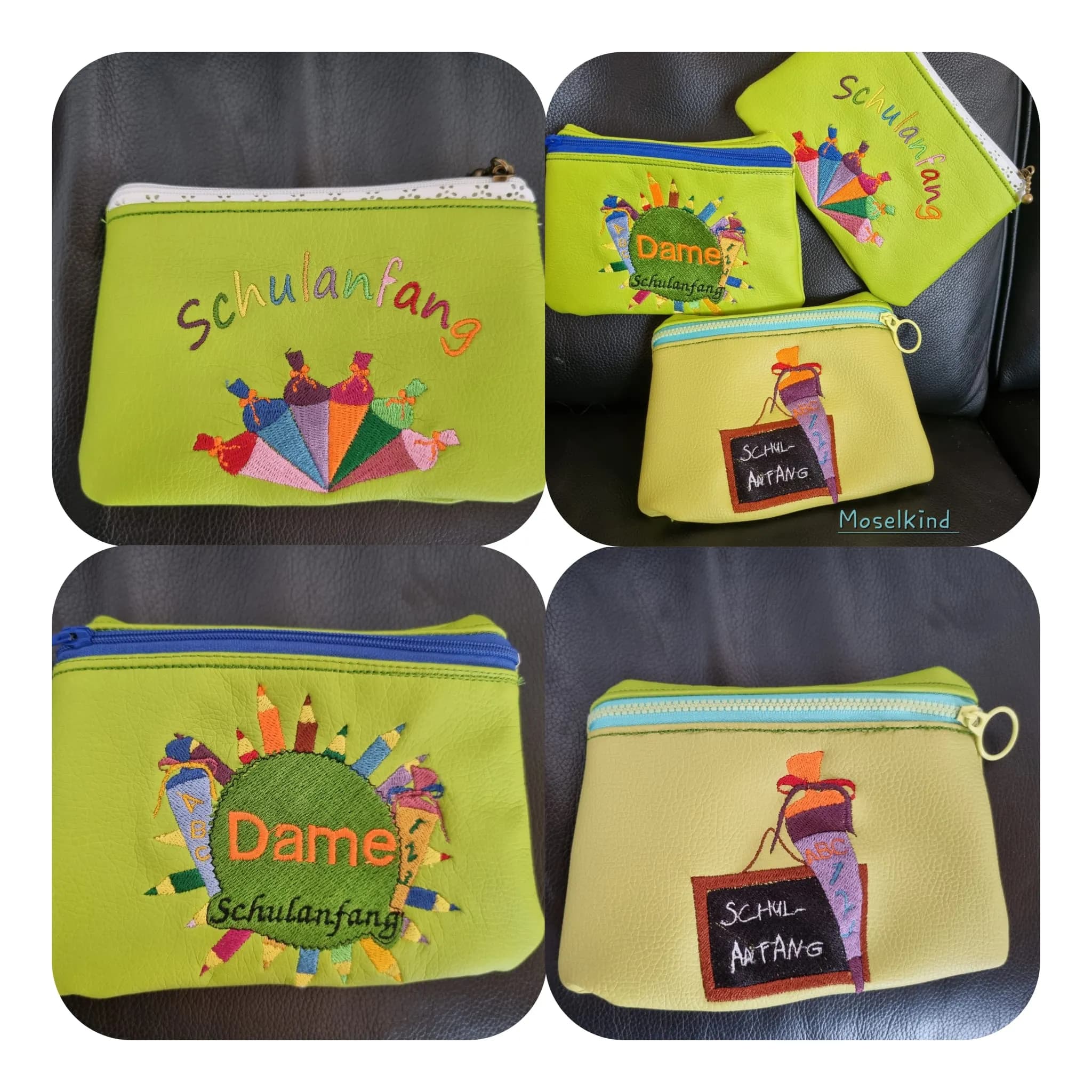 Stickdatei Schulanfang Set 3-teilig