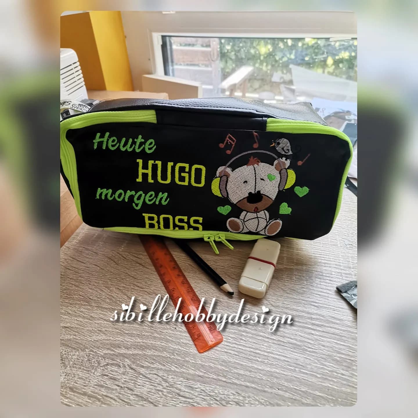 Stickdatei Schulabschluss Set 8-teilig