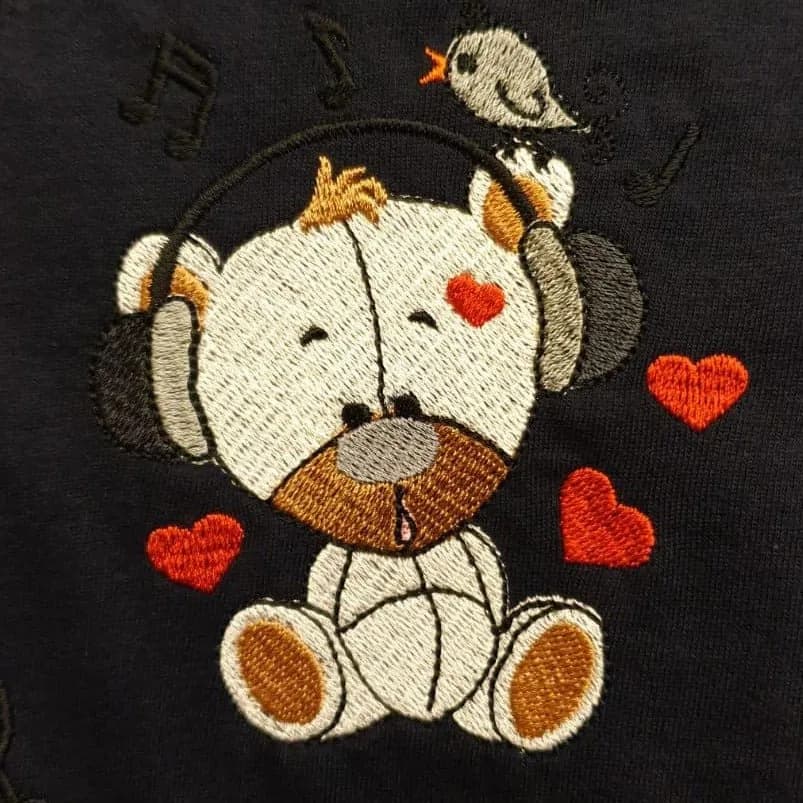 Stickdatei Bären 4-er Set