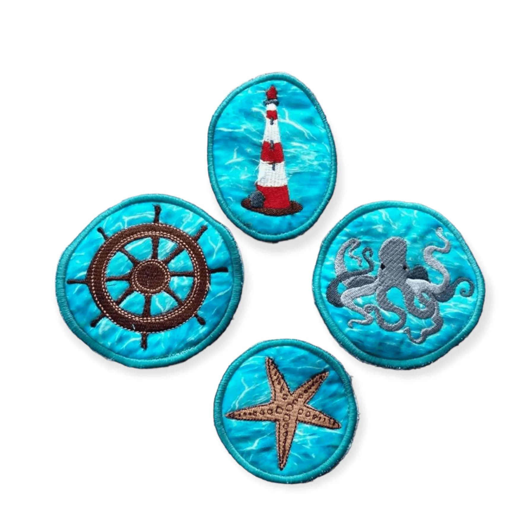 Stickdatei Nautical Solos im Vintagestyle Set