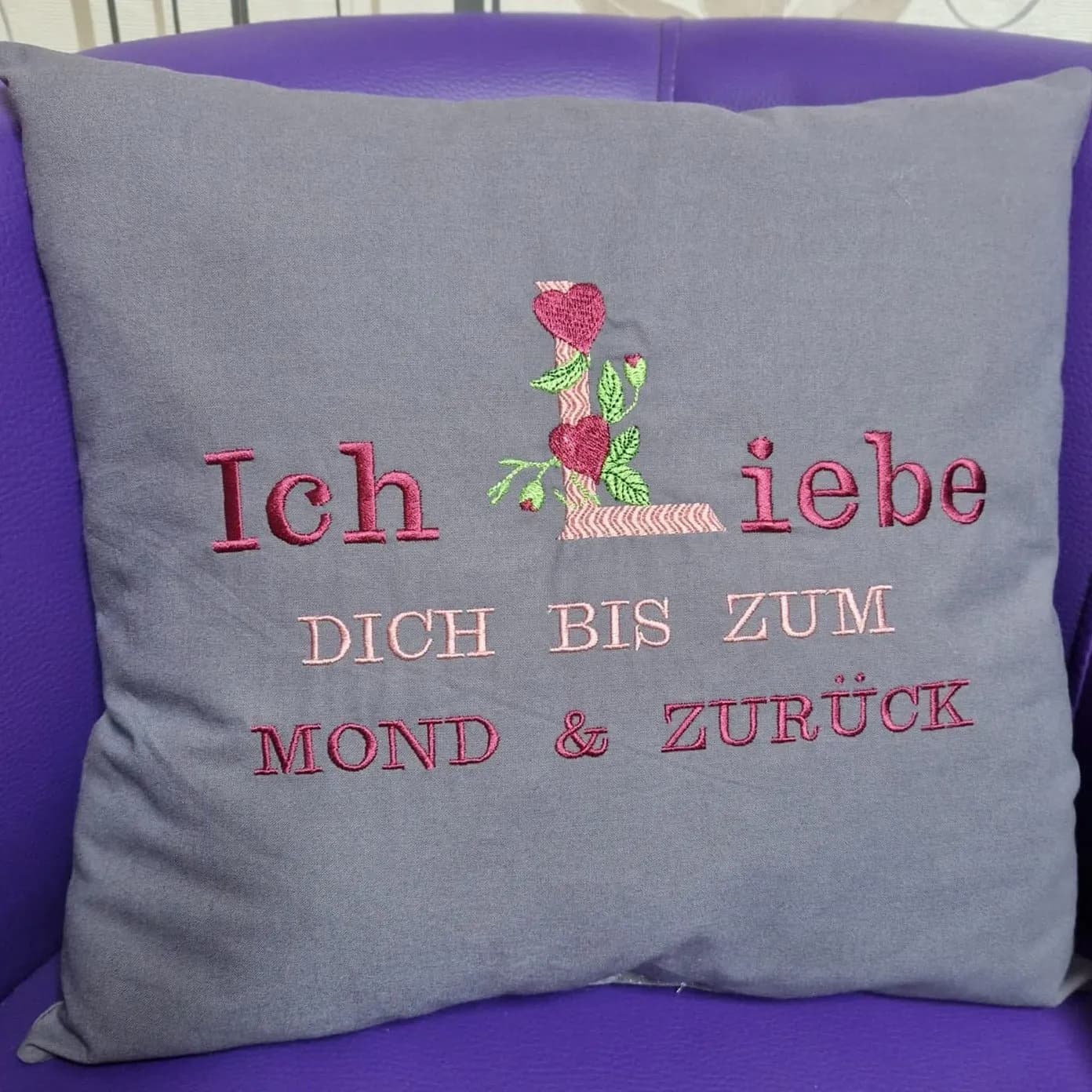 Stickdatei Sprüche Ich liebe dich