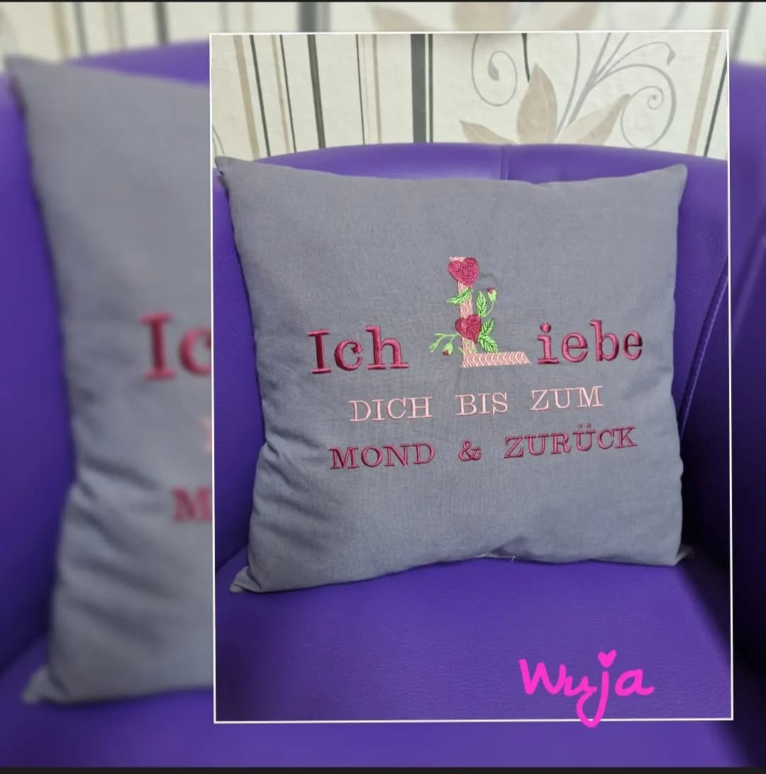 Stickdatei Sprüche Ich liebe dich