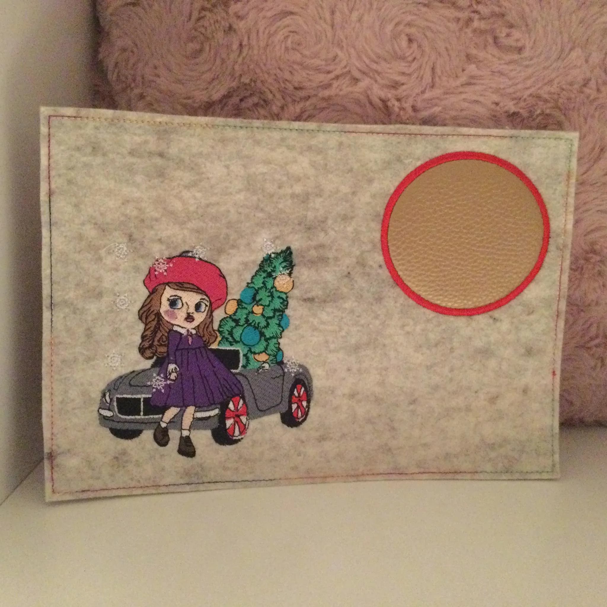 Stickdatei Weihnachten Vintage